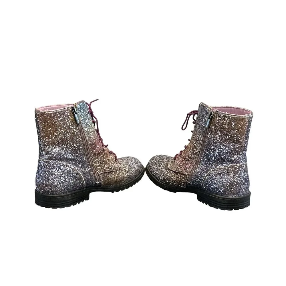 Sam Edelman Polly Sophia Rainbow Ombre Multi Color Size 5 Girl's Boot